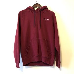 Alphalete Athletics | Men’s Burgundy Hoodie Sweatshirt Size Medium